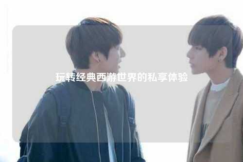 玩转经典西游世界的私享体验