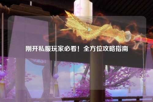 刚开私服玩家必看!全方位攻略指南
