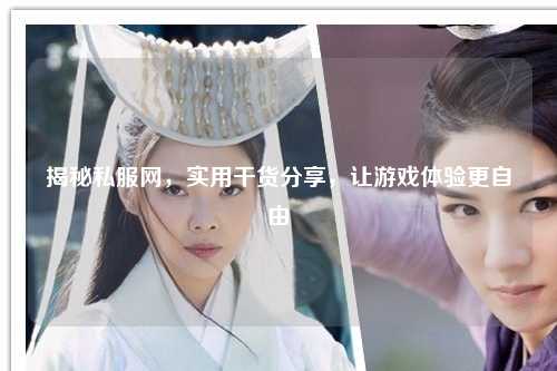 揭秘私服网，实用干货分享，让游戏体验更自由