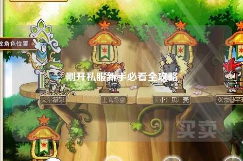 刚开私服新手必看全攻略